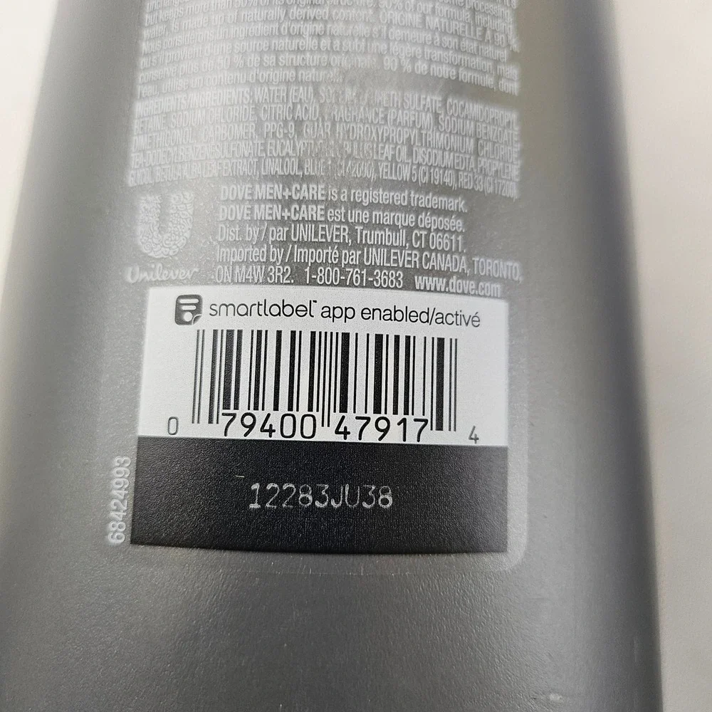 Dove Men+Care 2-in-1 Shampoo Conditioner‎ Eucalyptus Birch 20.4oz 2 Pack